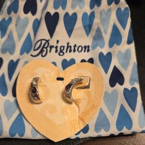 Brighton Silver Earrings Bejeweled JE3352